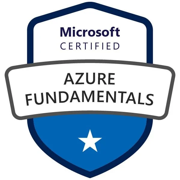 Microsoft Certified Azure Fundamentals badge